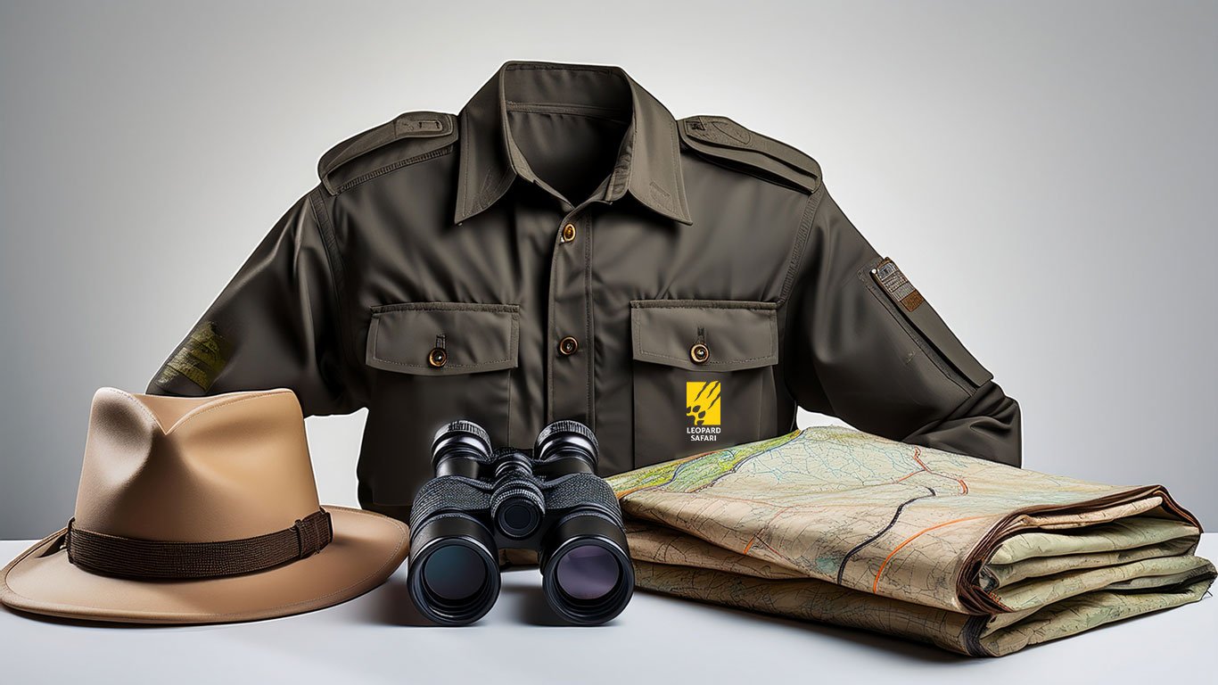 Leopard Safari Displayed on Uniforms and Merchandise